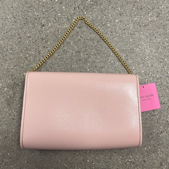 NWT Kate Spade Anna Medium Envelope Bag in Mochi Pink Color - Picture 6 of 15